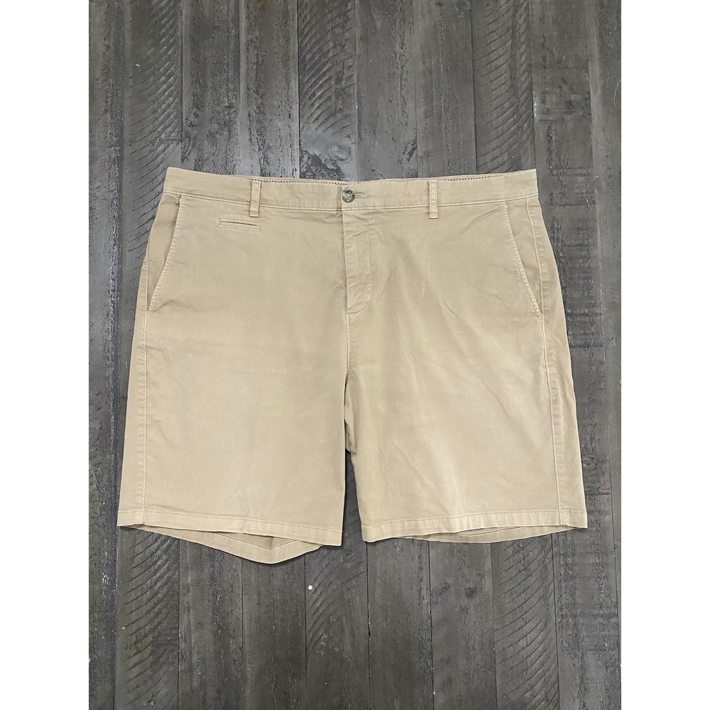 Johnnie-O Men's Chino Shorts Golf Beach Cotton Spandex Khaki Sz 40